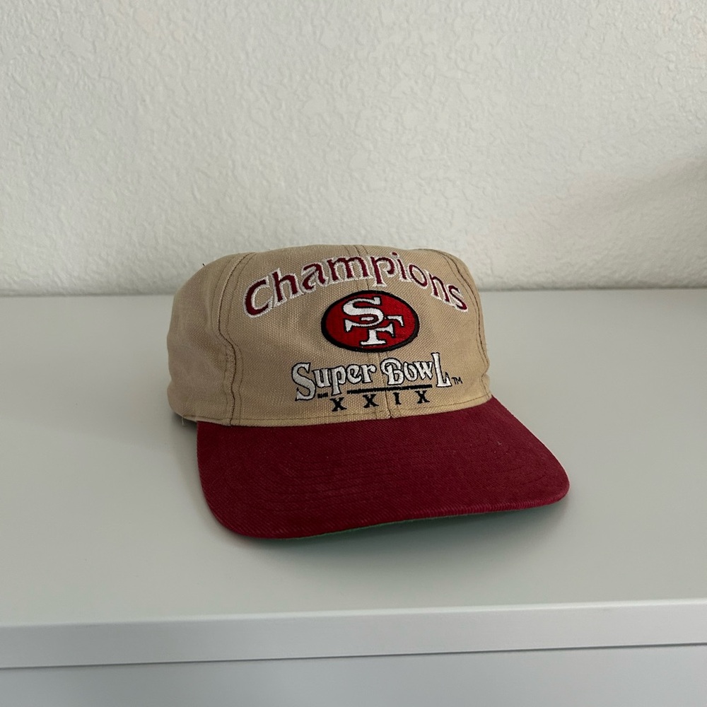 San Francisco 49ers vintage 90s championship hat